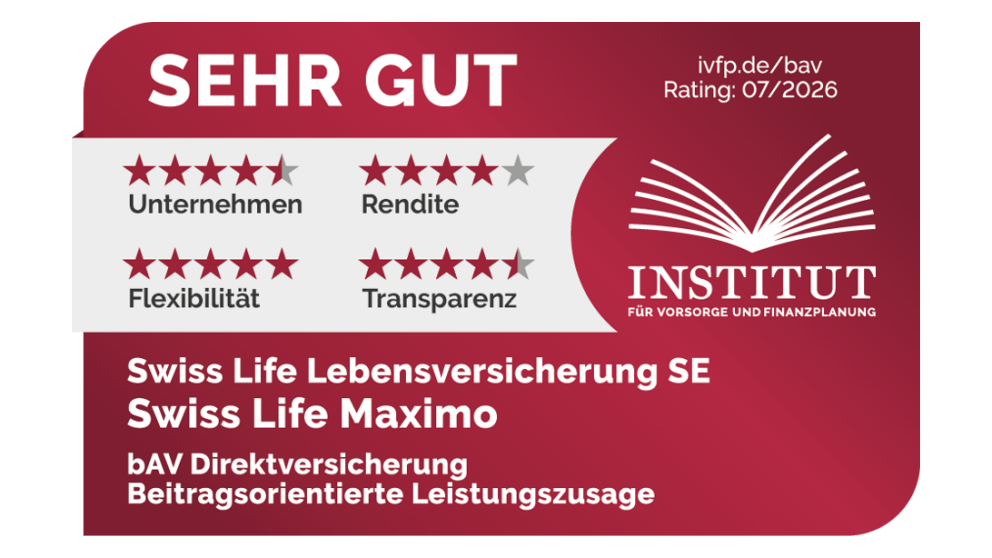 IVFP | Swiss Life Maximo Direktversicherung | Stand 07/2026