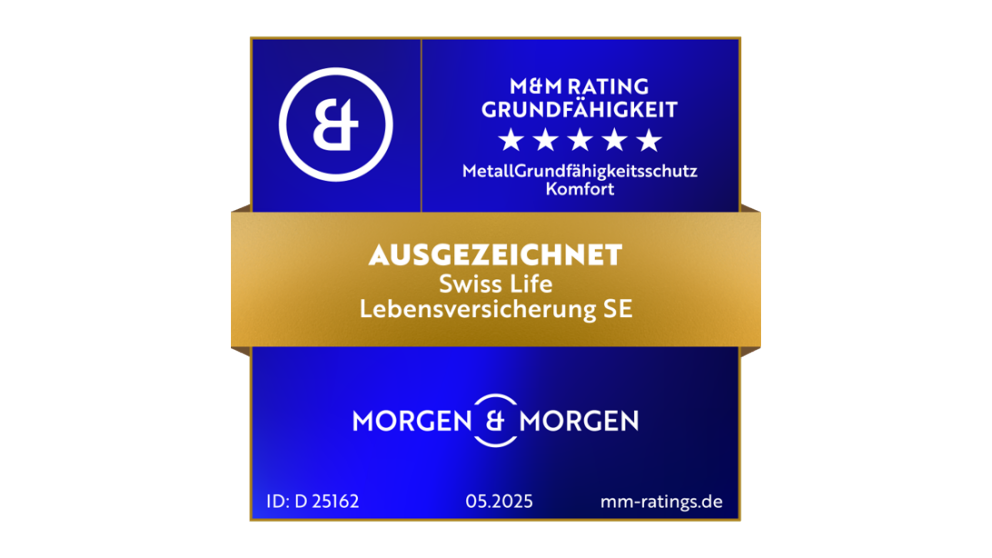 Morgen & Morgen | Rating MetallGrundfähigkeitsschutz Basis, Stand 05/2023