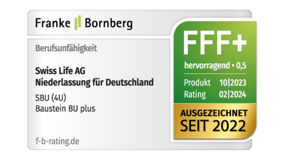 Franke und Bornberg | Rating SBU, Stand 07/2021