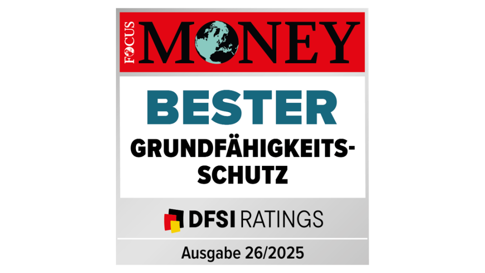 Focus Money | Ausgabe 26/2025 “Bester Grundfähigkeitsschutz“ | Swiss Life Vitalschutz