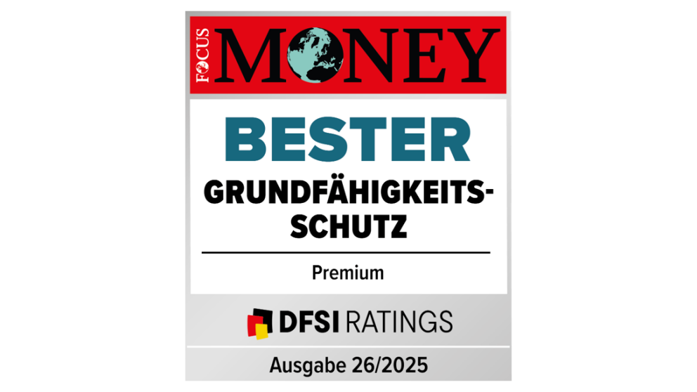 Focus Money | Ausgabe 26/2025 “Bester Grundfähigkeitsschutz“ Kategorie Premium-Tarife | Swiss Life Vitalschutz