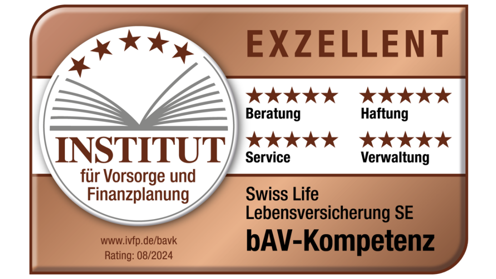 Swiss Life bAV-Kompetenz | IVFP, Rating 08/2022