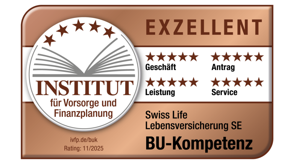Swiss Life BU-Kompetenz | IVFP, Rating 11/2025