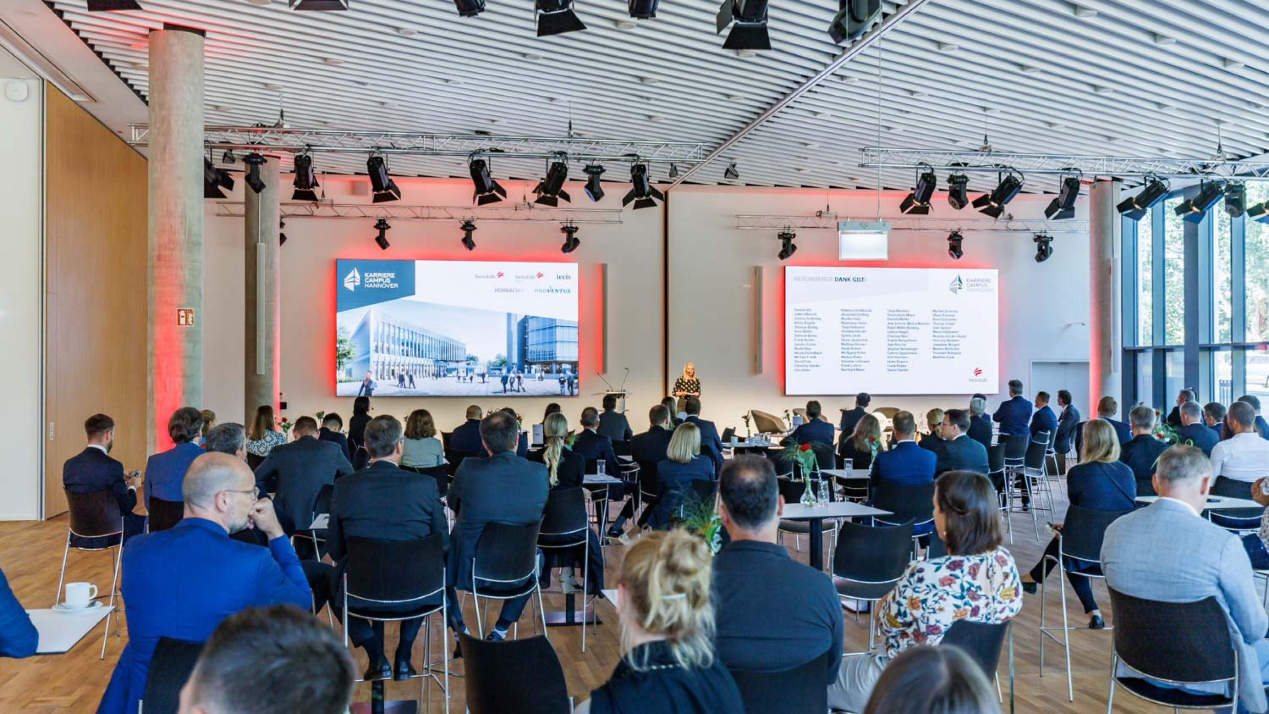 Swiss Life, KCH Eröffnung, Karriere-Campus Hannover, Neubau
