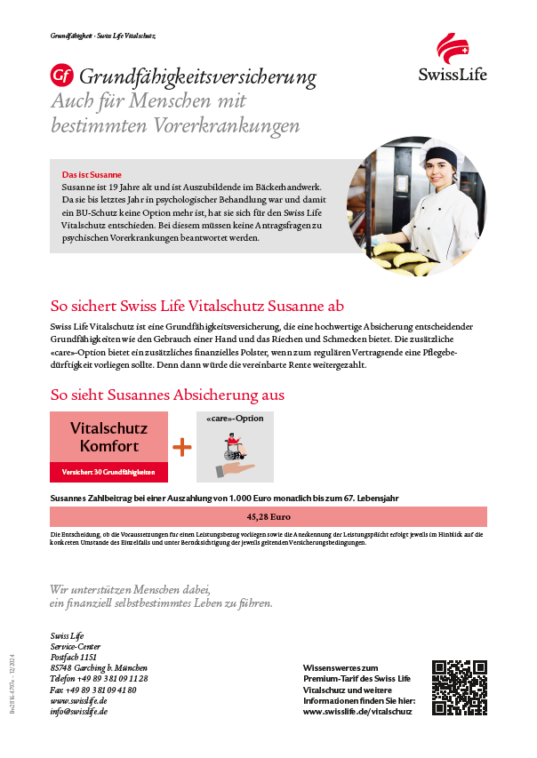 Download-Link zum Swiss Life Vitalschutz Zielgruppen-Flyer Vorerkrankungen
