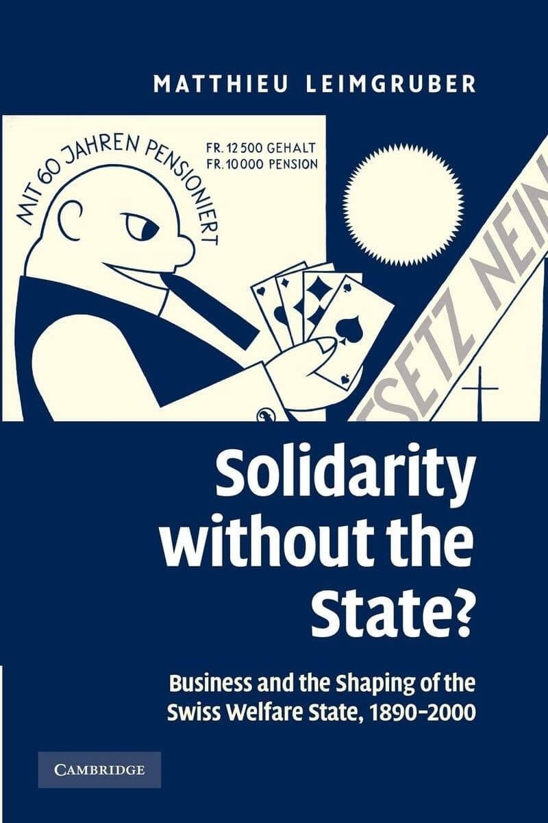 Buchcover "Solidarity without the State?" von Matthieu Leimgruber