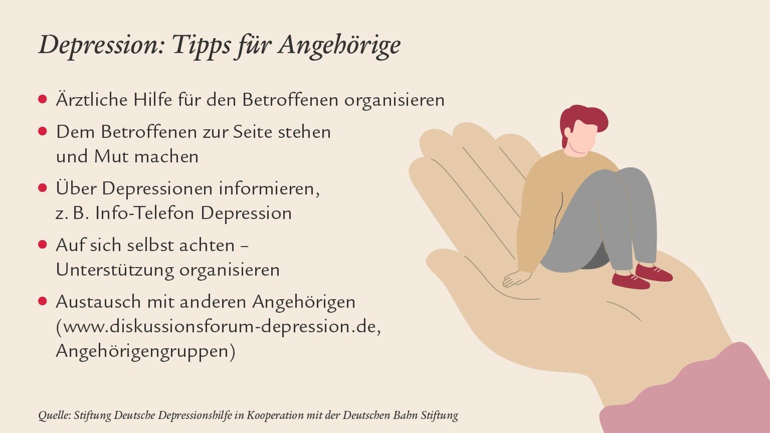 Depressionen Wie wir besser mit der Erkrankung umgehen können