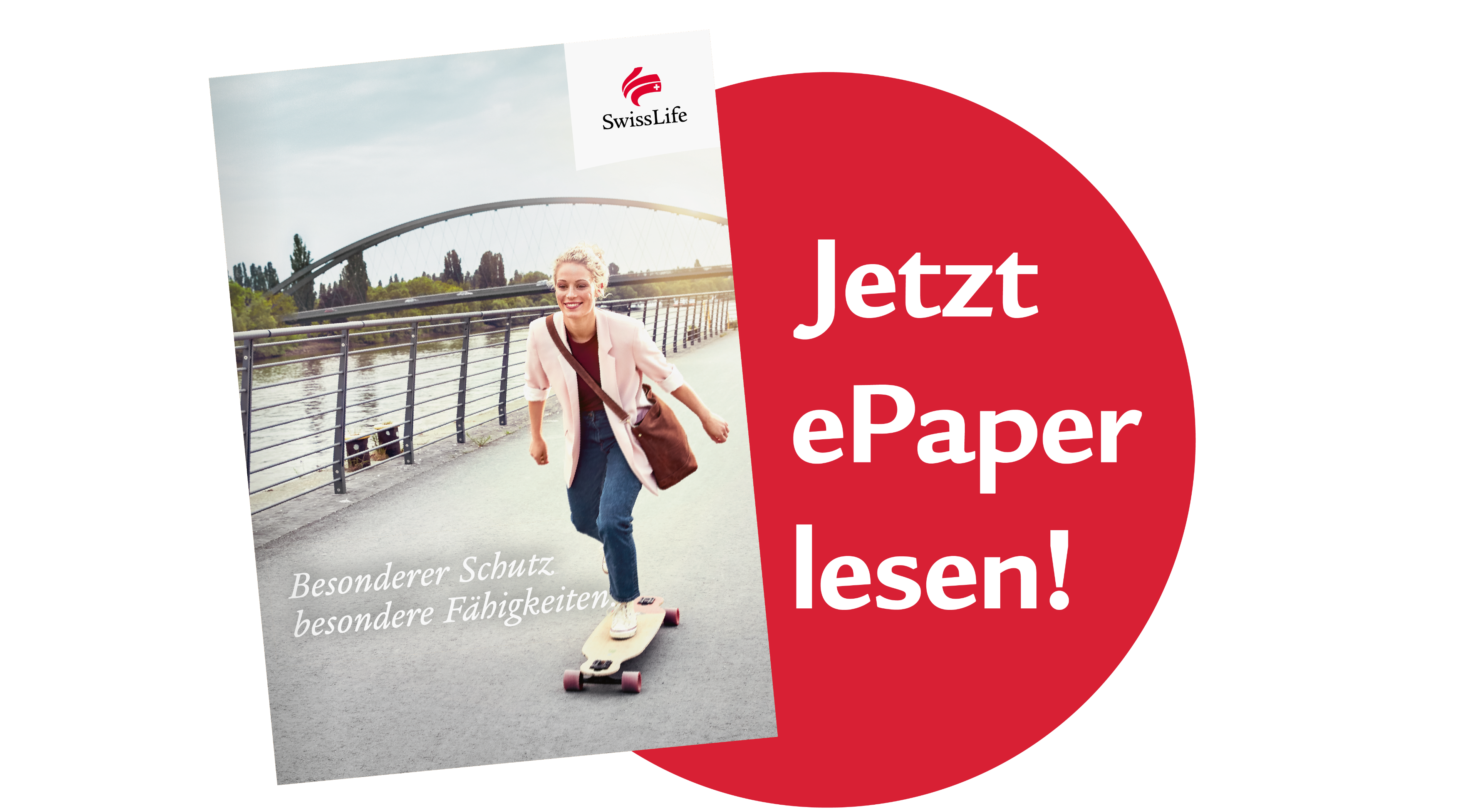 Unsere Onlinebroschüre erklärt einfach und verständlich die Vorteile des Swiss Life Vitalschutz