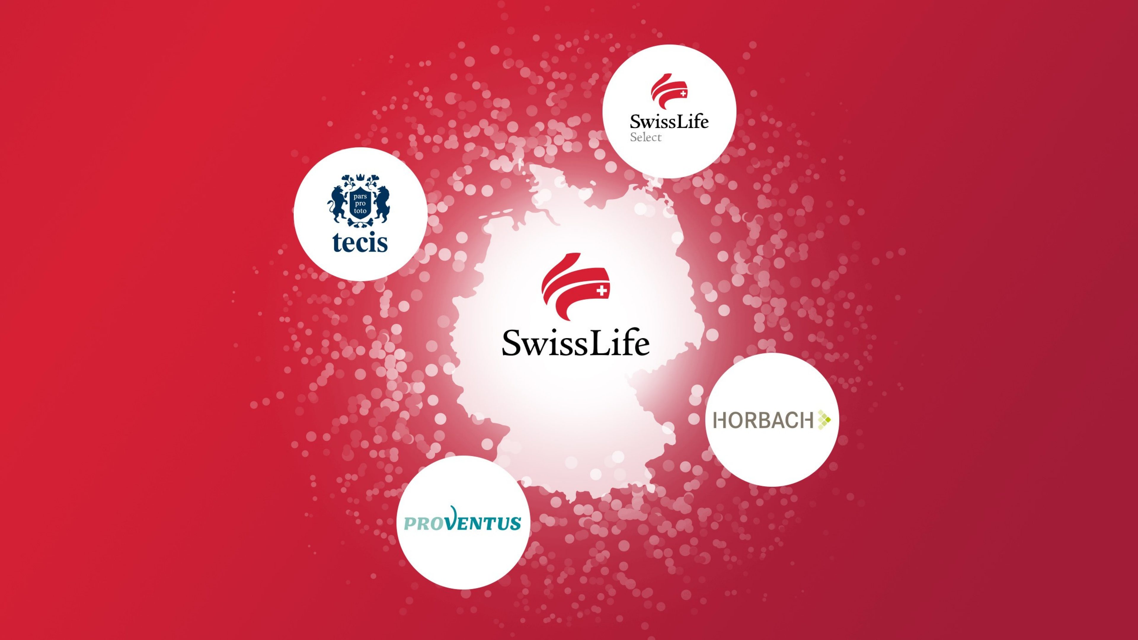 Swiss Life ist ein führender Anbieter von Finanz- und Vorsorgelösungen und tritt mit mehreren Marken auf dem deutschen Markt auf. Die Marken Swiss Life Select, tecis, HORBACH und Proventus stehen für eine ganzheitliche und persönliche Finanzberatung mit individuellen Lösungen nach dem Best-Select-Prinzip.