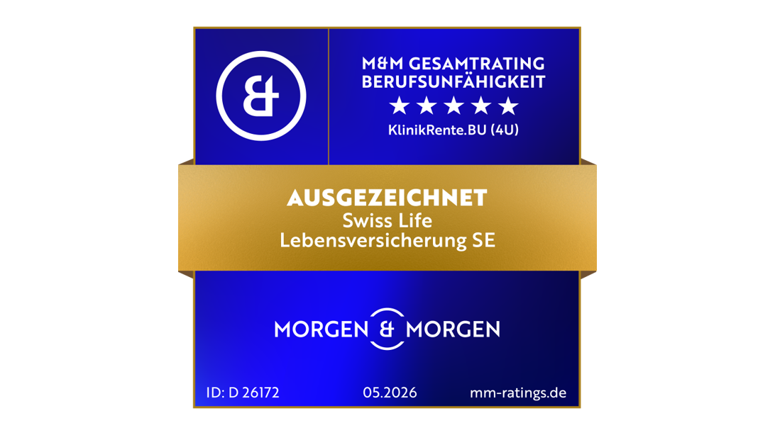 Morgen & Morgen | Rating KlinikRente.BU (4U), Stand 05/2026