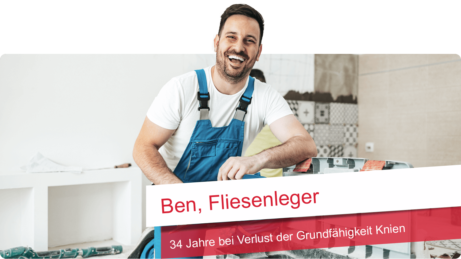 Bild von Ben, 34 Jahre alt, Verlust der Grundfähigkeit „Knien“ und dann?